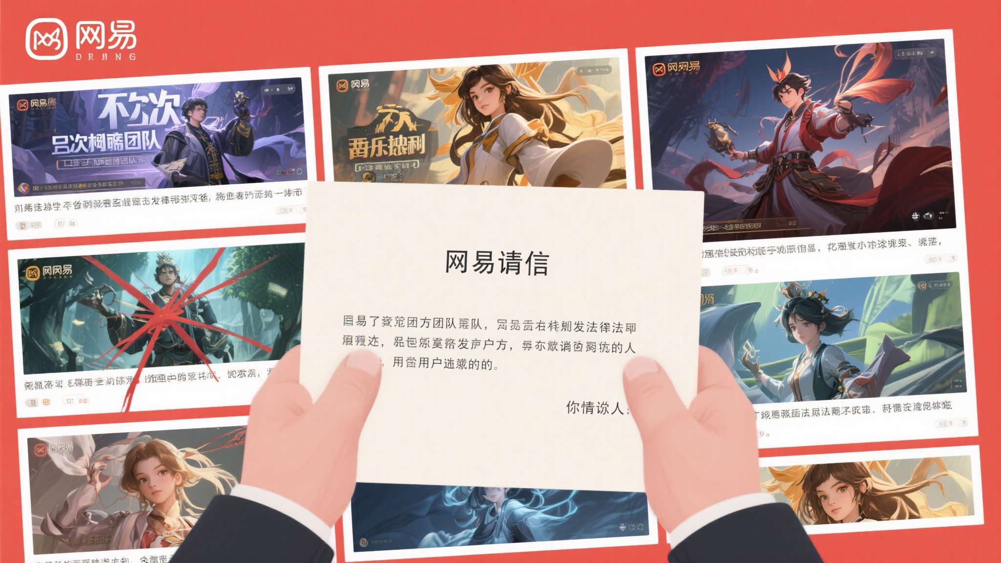 网易看家IP被抄袭！结果第一件事竟然是道歉？